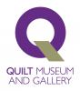 Gifts and souvenirs depicting the Quilt Museum and Gallery logo.